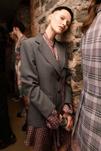 Backstage Snow Xue Gao RTW Fall 2019