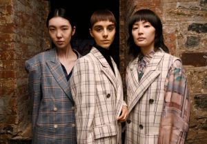 Backstage Snow Xue Gao RTW Fall 2019