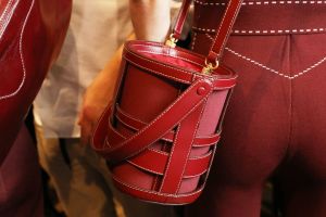 Backstage at Staud RTW Fall 2019
