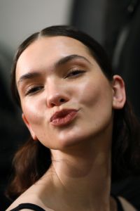 Backstage at Staud RTW Fall 2019