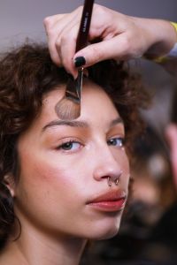 Backstage at Staud RTW Fall 2019