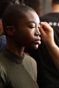Backstage at Staud RTW Fall 2019
