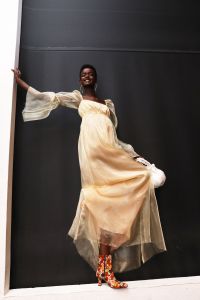 Backstage at Staud RTW Fall 2019