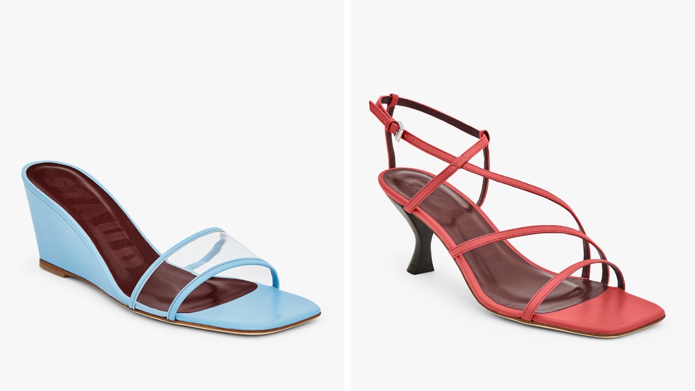 Designs from Staud's spring 2019 shoe collection.