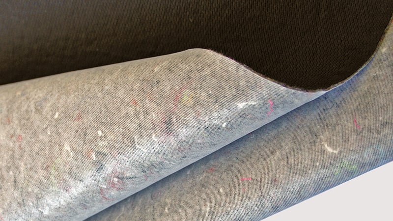 Sympatex laminate made with recyled materials