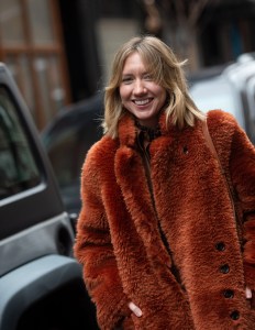 Street style at New York Fashion Week Women's Fall 2019