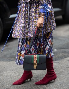 Street style at New York Fashion Week Women's Fall 2019