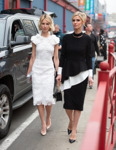 Nicky Hilton street style at New York Fashion Week Women's Fall 2019
