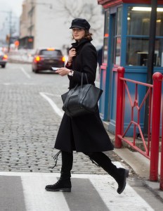 Street style at New York Fashion Week Women's Fall 2019
