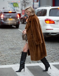Street style at New York Fashion Week Women's Fall 2019