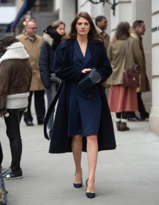 Street style at New York Fashion Week Women's Fall 2019