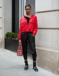 Street style at New York Fashion Week Women's Fall 2019