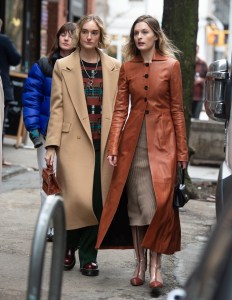 Street style at New York Fashion Week Women's Fall 2019