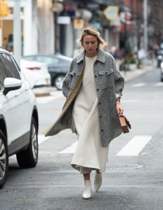 Street style at New York Fashion Week Women's Fall 2019