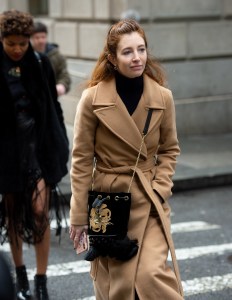 Street style at New York Fashion Week Women's Fall 2019