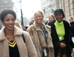 Street style at New York Fashion Week Women's Fall 2019