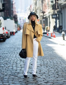 Street style at New York Fashion Week Women's Fall 2019