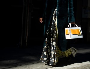 Street style at New York Fashion Week Women's Fall 2019
