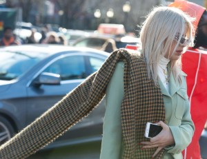 Street style at New York Fashion Week Women's Fall 2019