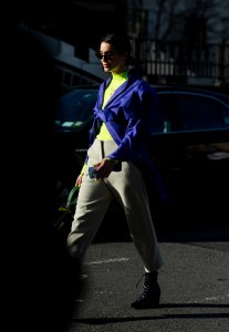 Street style at New York Fashion Week Women's Fall 2019