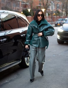 Street style at New York Fashion Week Women's Fall 2019