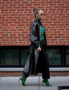 Street style at New York Fashion Week Women's Fall 2019