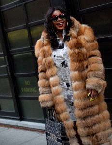 Street style at New York Fashion Week Women's Fall 2019