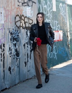 Street style at New York Fashion Week Women's Fall 2019