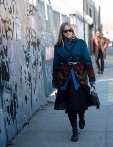 Street style at New York Fashion Week Women's Fall 2019