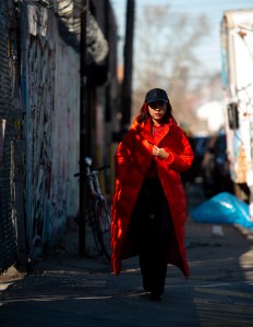 Street style at New York Fashion Week Women's Fall 2019