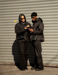 Street style at New York Fashion Week Women's Fall 2019