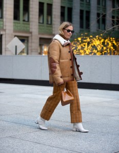 Street style at New York Fashion Week Women's Fall 2019