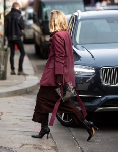 Street style at New York Fashion Week Women's Fall 2019