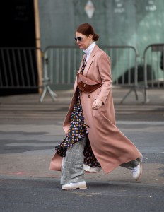 Street style at New York Fashion Week Women's Fall 2019