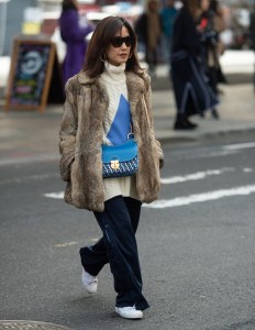 Street style at New York Fashion Week Women's Fall 2019