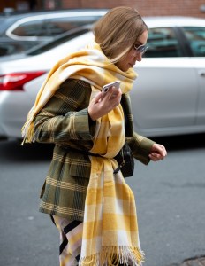 Street style at New York Fashion Week Women's Fall 2019