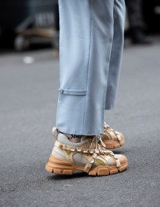 Street style at New York Fashion Week Women's Fall 2019