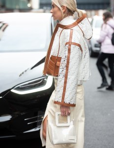 Street style at New York Fashion Week Women's Fall 2019