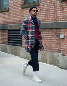 Street style at New York Fashion Week Women's Fall 2019