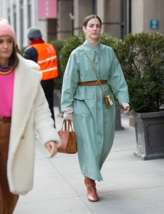 Street style at New York Fashion Week Women's Fall 2019