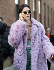 Street style at New York Fashion Week Women's Fall 2019