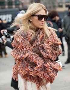 Street style at New York Fashion Week Women's Fall 2019