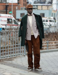 Street style at New York Fashion Week Women's Fall 2019