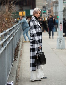 Street style at New York Fashion Week Women's Fall 2019