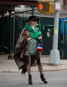 Street style at New York Fashion Week Women's Fall 2019