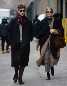Street style at New York Fashion Week Women's Fall 2019