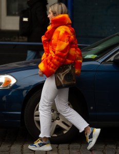 Street style at New York Fashion Week Women's Fall 2019