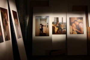 The scene at the exhibit.