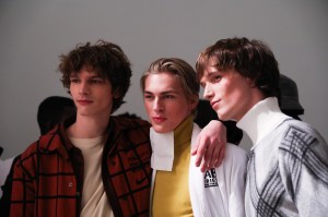 Backstage at Todd Snyder Mens Fall 2019