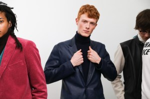 Backstage at Todd Snyder Mens Fall 2019